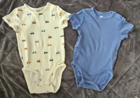 12-18M Organic Cotton Onesies Bundle, Kids 18 Month (12-18M)