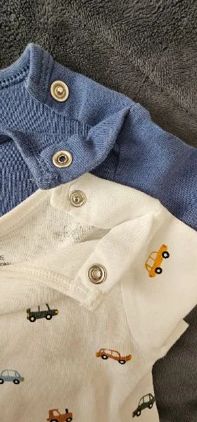 12-18M Organic Cotton Onesies Bundle, Kids 18 Month (12-18M)