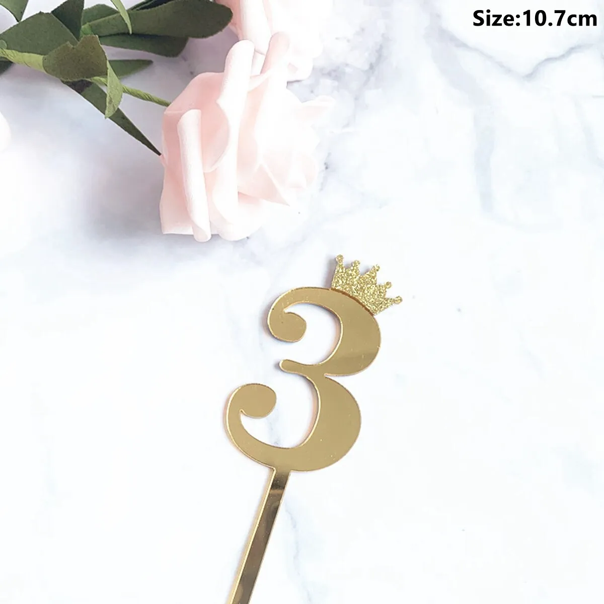 1pc One First Birthday Party Hats 1st 2nd 3rd Crown Birthday Hats Number One Party Decors Kids Accessories Newborn Child