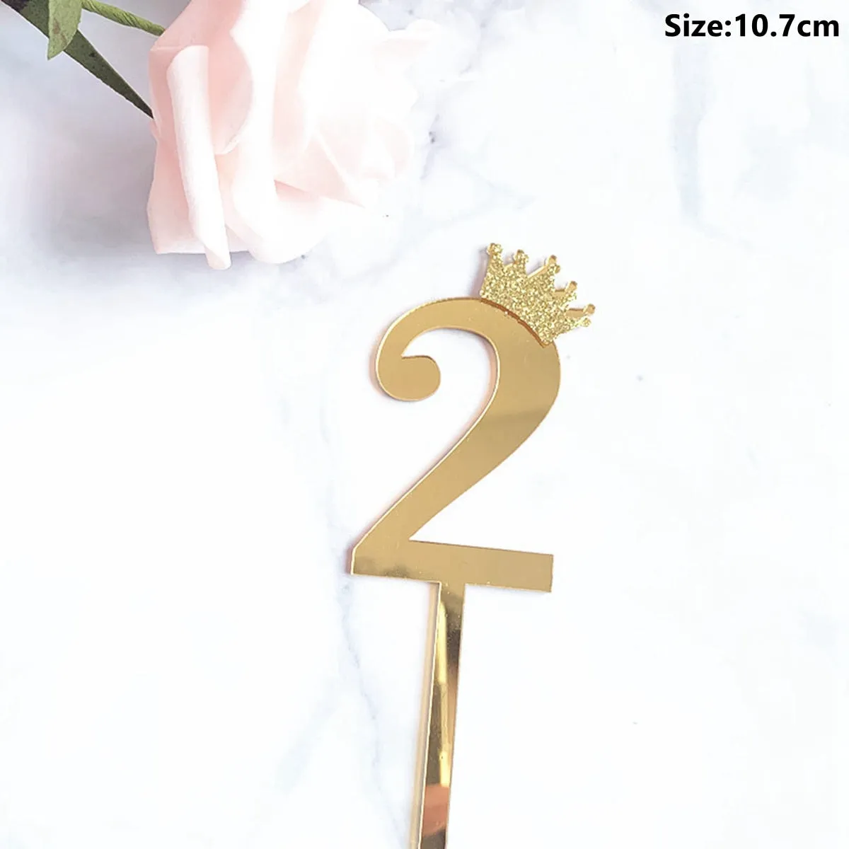 1pc One First Birthday Party Hats 1st 2nd 3rd Crown Birthday Hats Number One Party Decors Kids Accessories Newborn Child