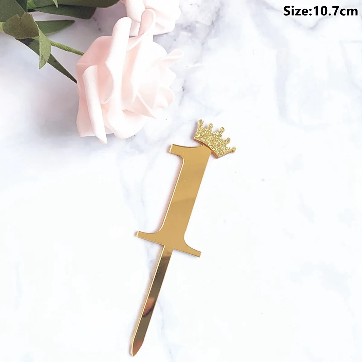 1pc One First Birthday Party Hats 1st 2nd 3rd Crown Birthday Hats Number One Party Decors Kids Accessories Newborn Child