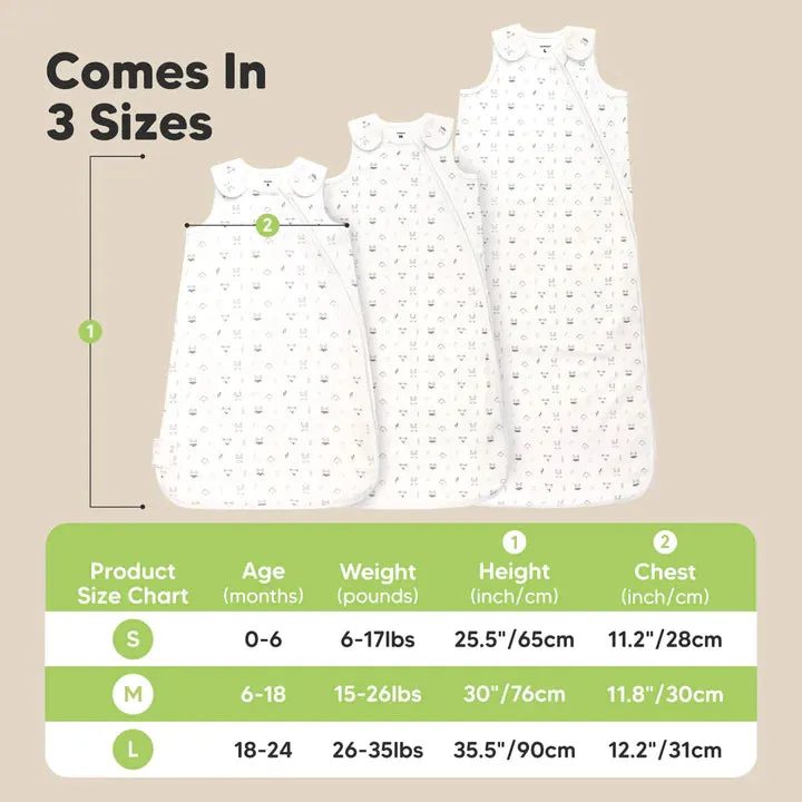 2-Pack Soothe Sleep Sacks (Butterflies)