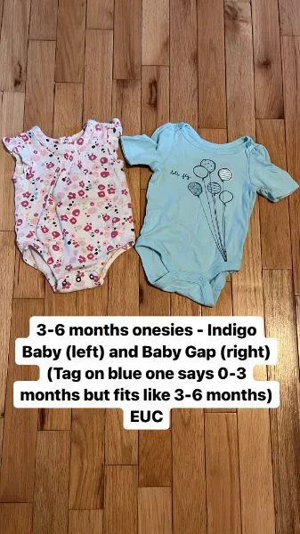 3-6 months Onesies, Kids 6 Month (3-6M)