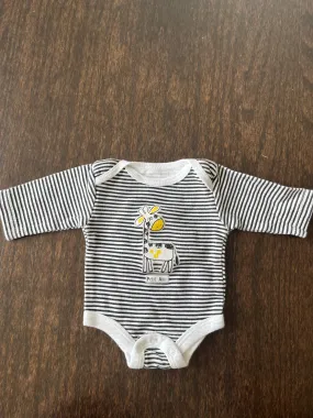 4 Pack PREEMIE Long Sleeved Onesies, Kids Newborn