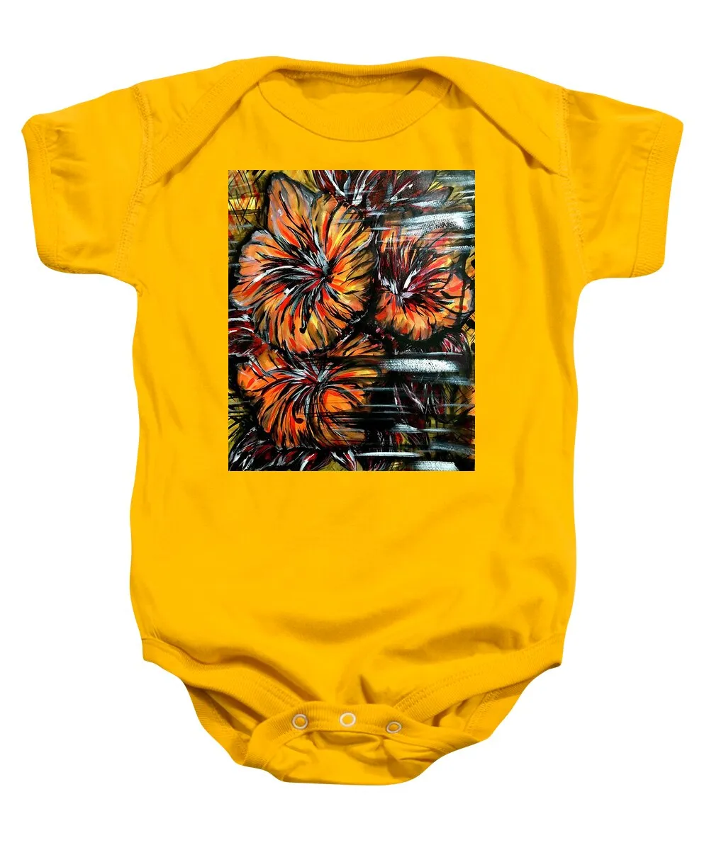 Abstract Lillies - Baby Onesie