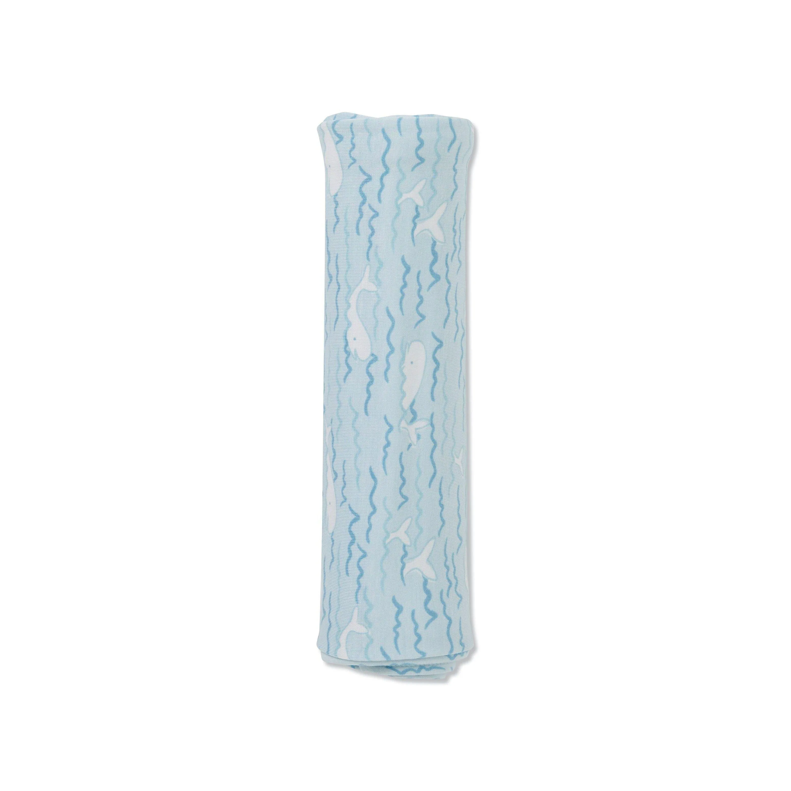 Angel Dear Baby Beluga Bamboo Swaddle