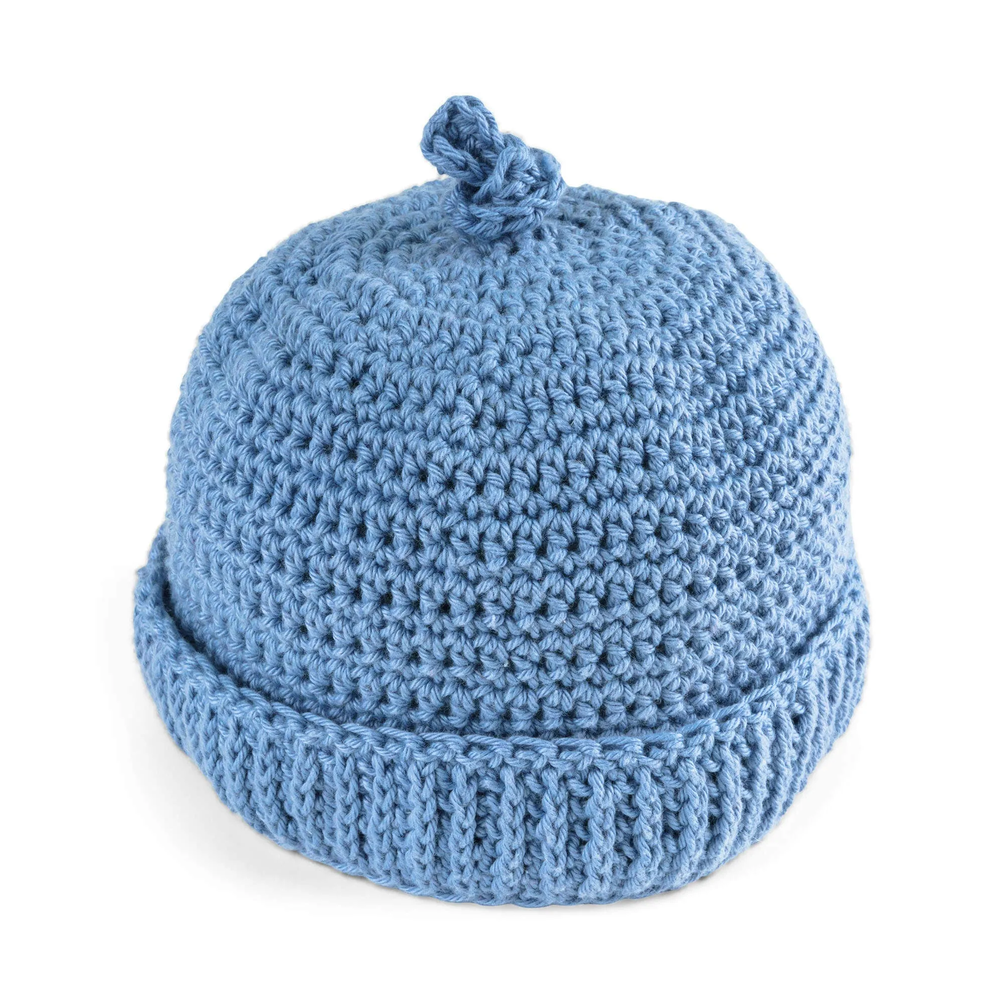 Aunt Crochet Lydia's Top Knot Toboggan