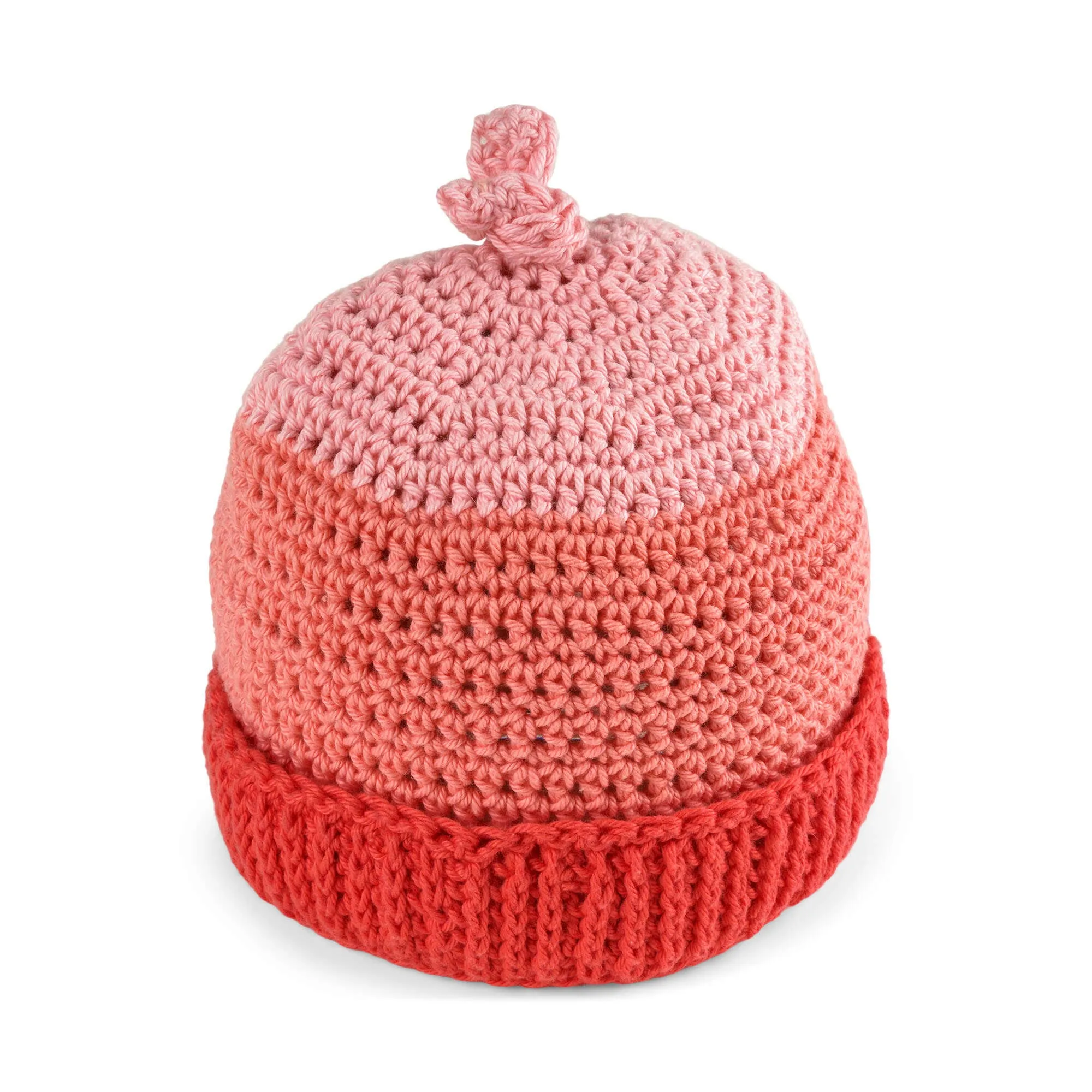 Aunt Crochet Lydia's Top Knot Toboggan