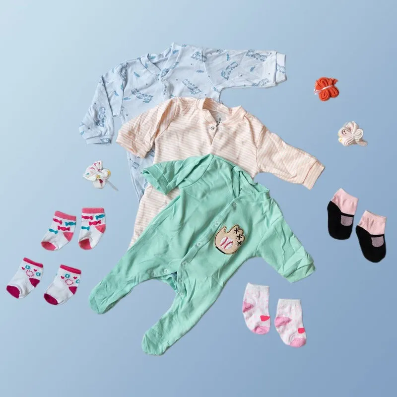 Baby Baseball Glove Print Romper Set - (Pack of 10)