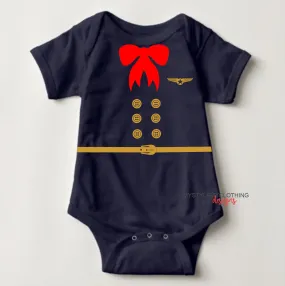 Baby Career Onesies - Stewardess with Free Name Badge