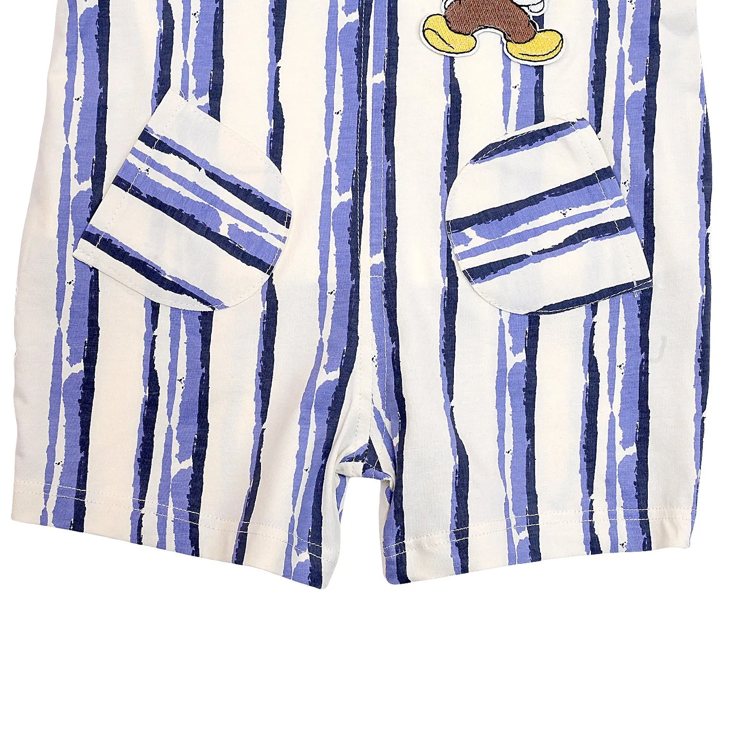 Baby Galis Suit with Striped Print