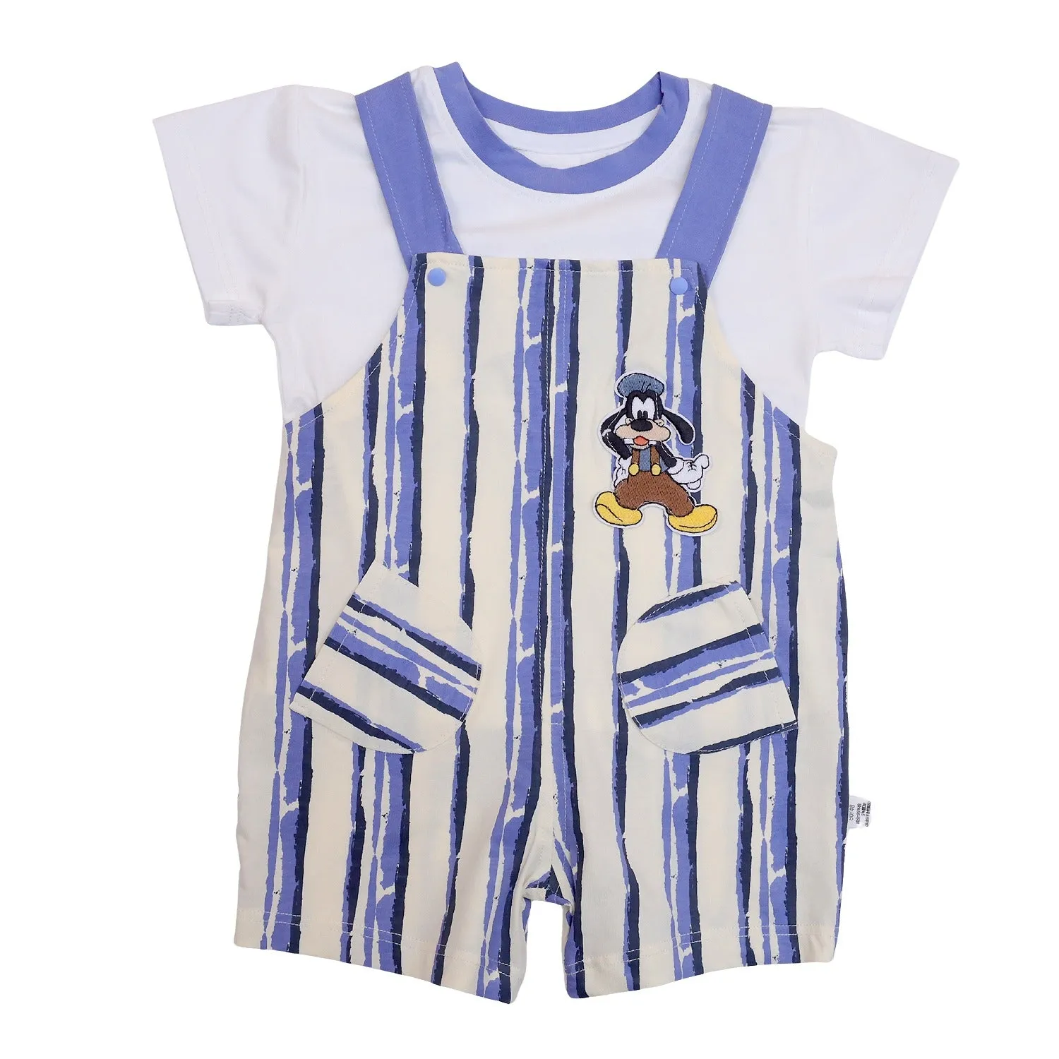 Baby Galis Suit with Striped Print