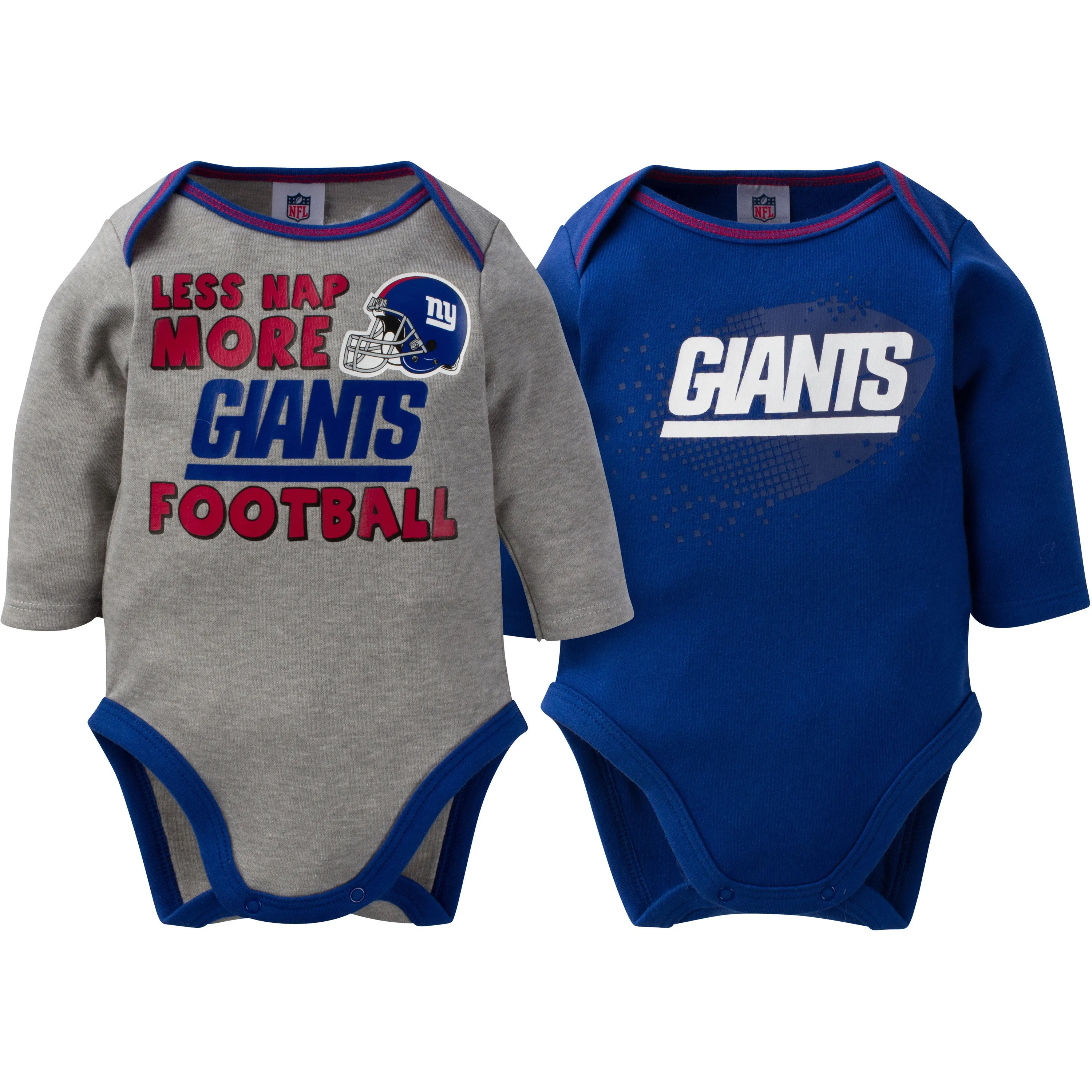 Baby Giants Long Sleeve Onesie Two Pack