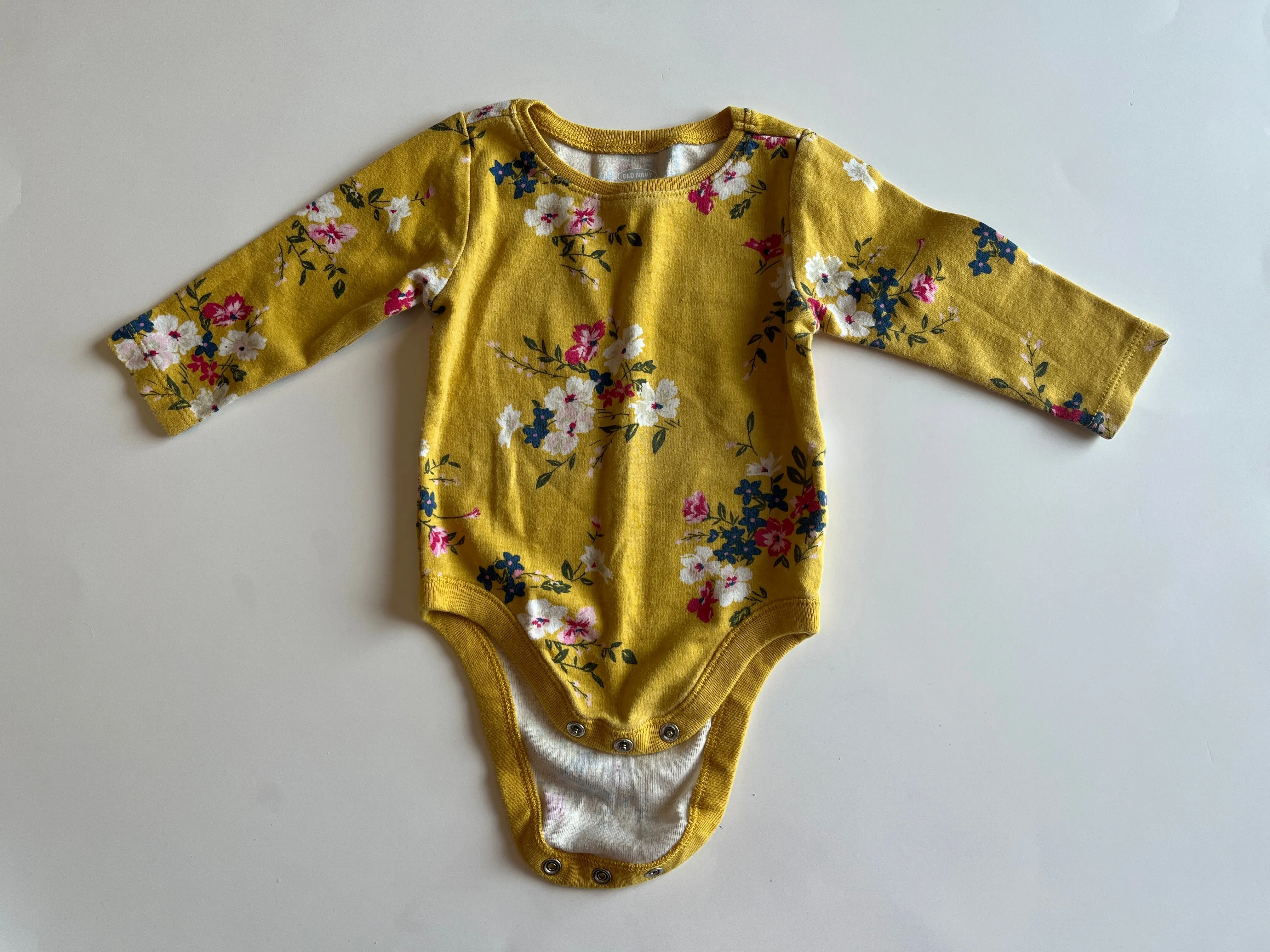 Baby Girl 3-6 Month Long Sleeved Onesies, Kids 3 Month (0-3M)