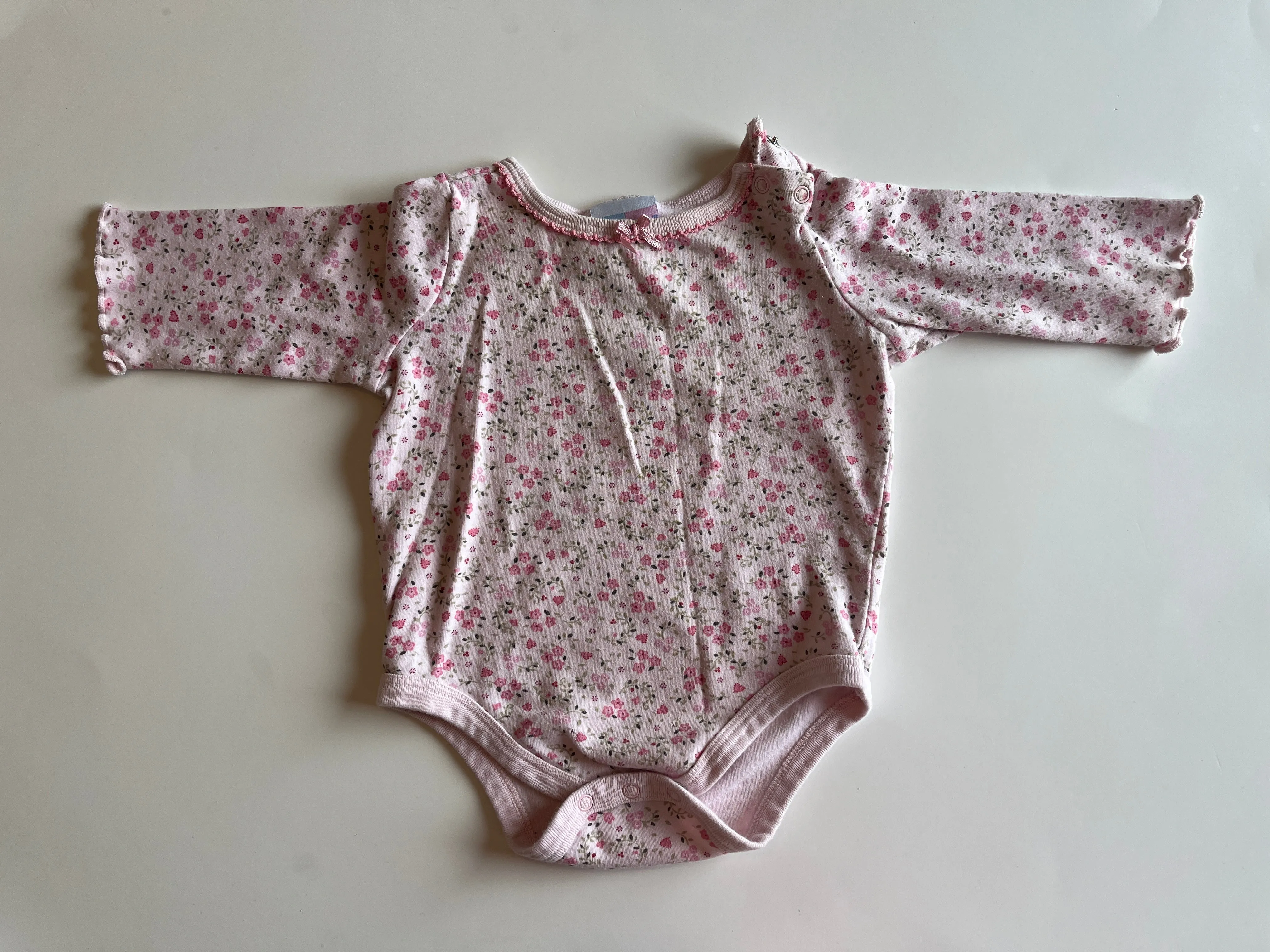 Baby Girl 3-6 Month Long Sleeved Onesies, Kids 3 Month (0-3M)