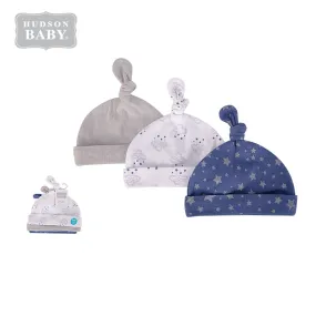 Baby Knot Beanie Hat 3 Pc 52309