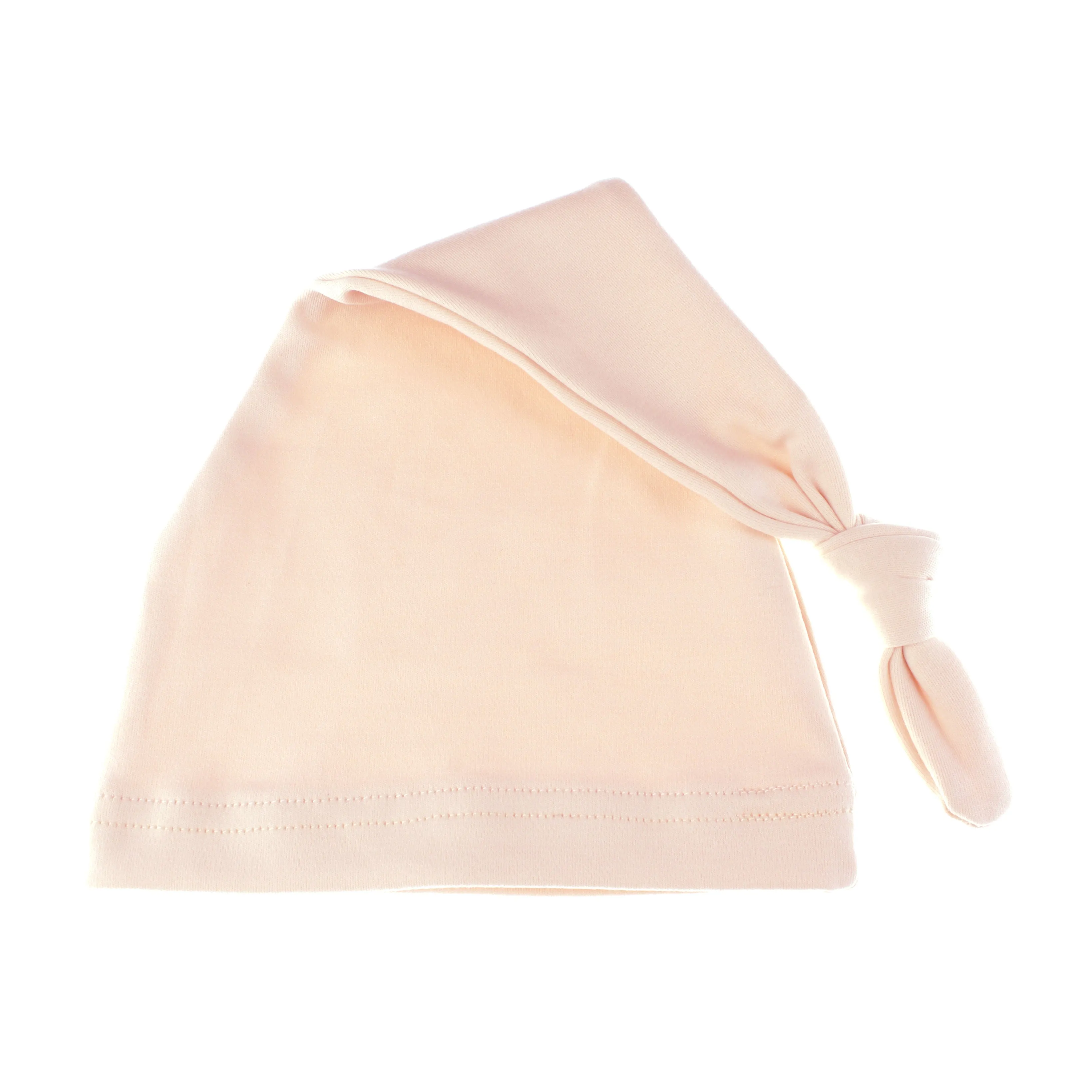 Baby Long Knotted Tail Cotton Beanie Hat