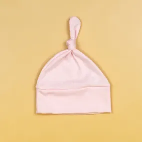 Baby Pink Knot Hat