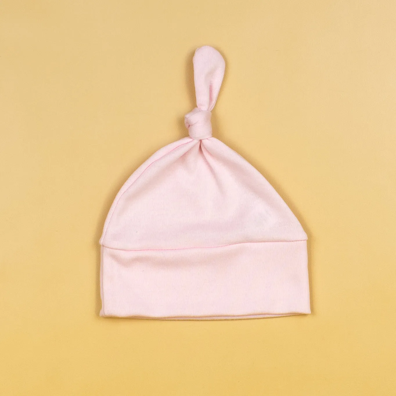 Baby Pink Knot Hat