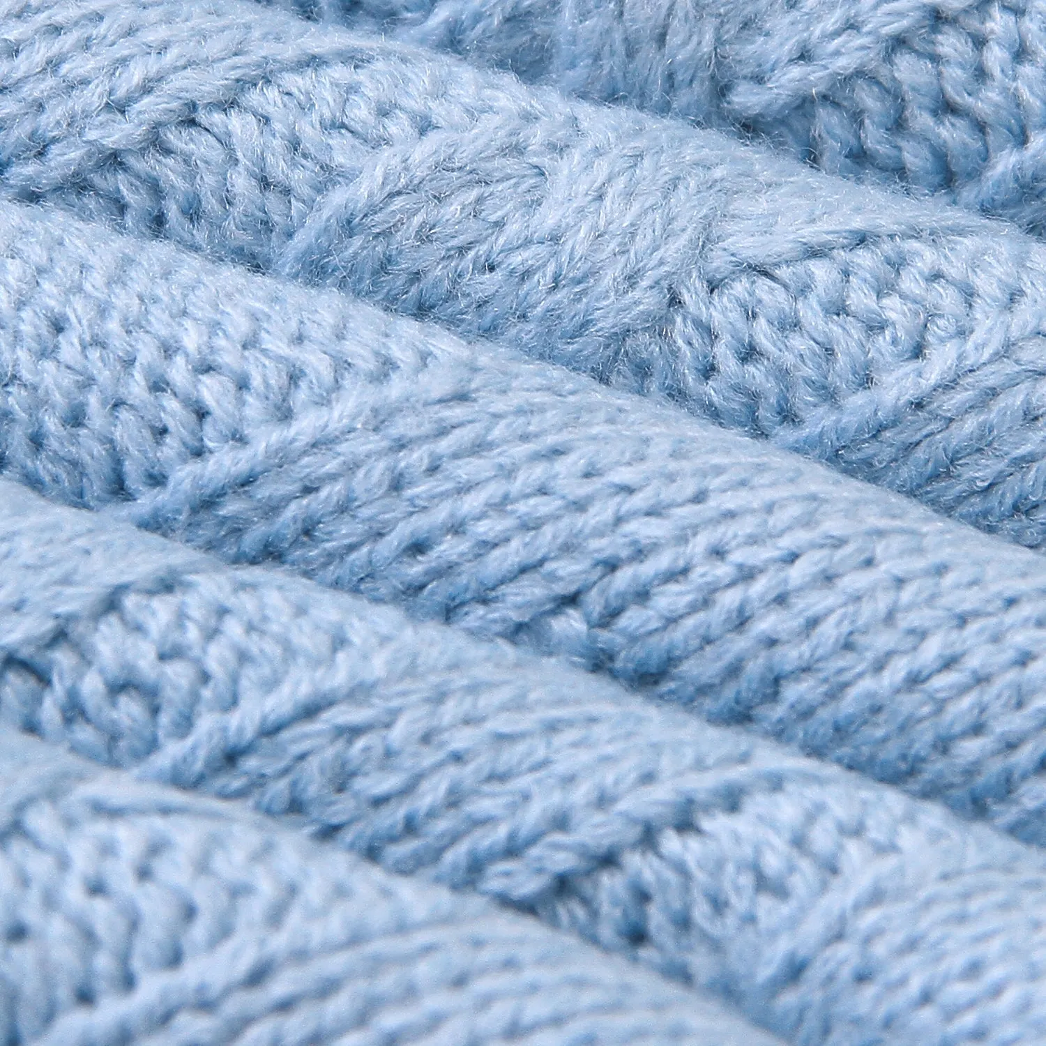 Baby Solid Color Knitted Blanket Baby Windproof Cover Baby Clothes Wholesale