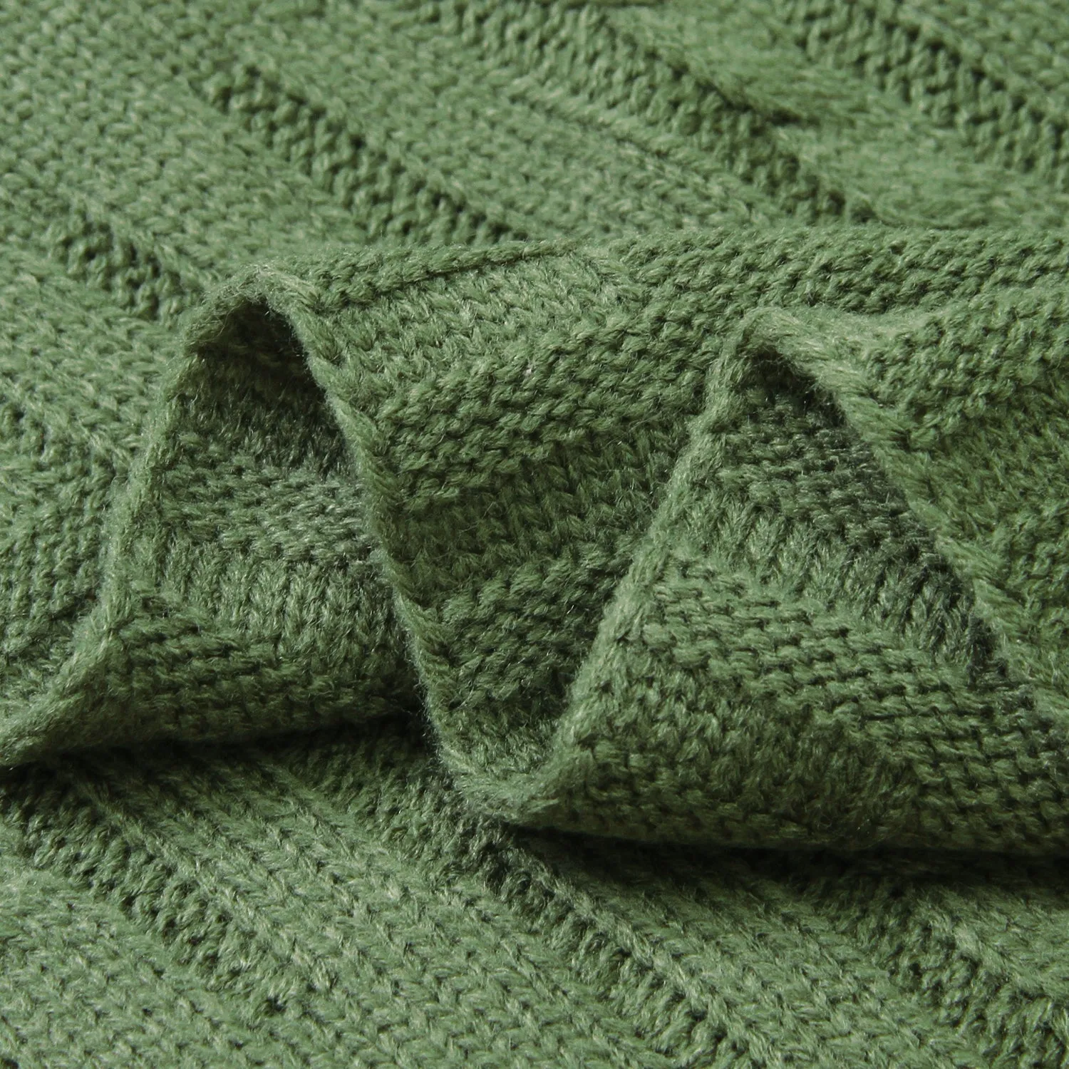 Baby Solid Color Knitted Blanket Baby Windproof Cover Baby Clothes Wholesale