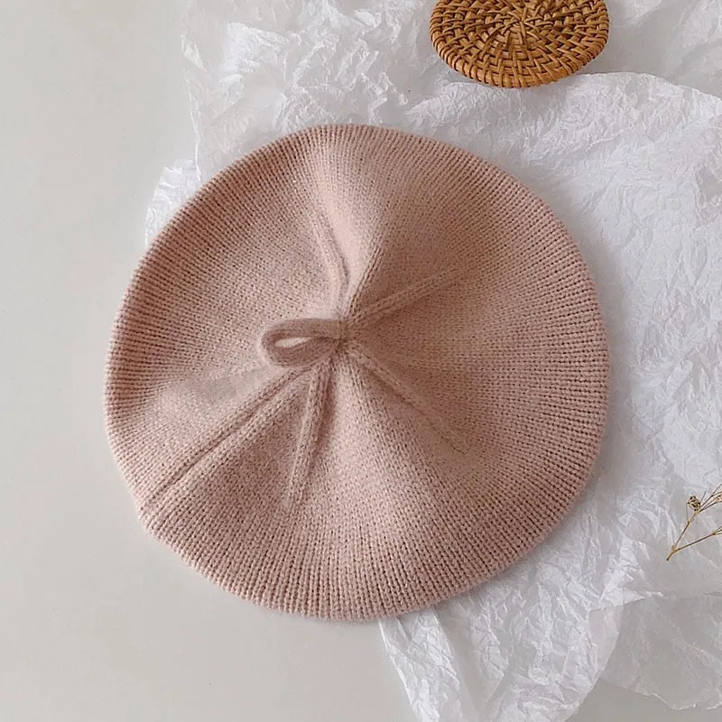 Baby/Kids Girls Warm Vintage Beret | Painter Cap