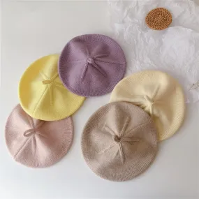 Baby/Kids Girls Warm Vintage Beret | Painter Cap