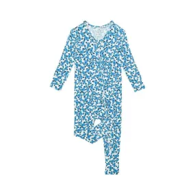 Bamboo Convertible Footie Romper - Nayeli (Butterflies)