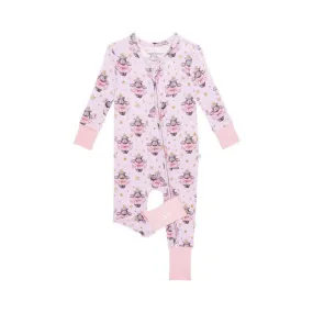 Bamboo Convertible Footie Romper - Philomena (Hippos)