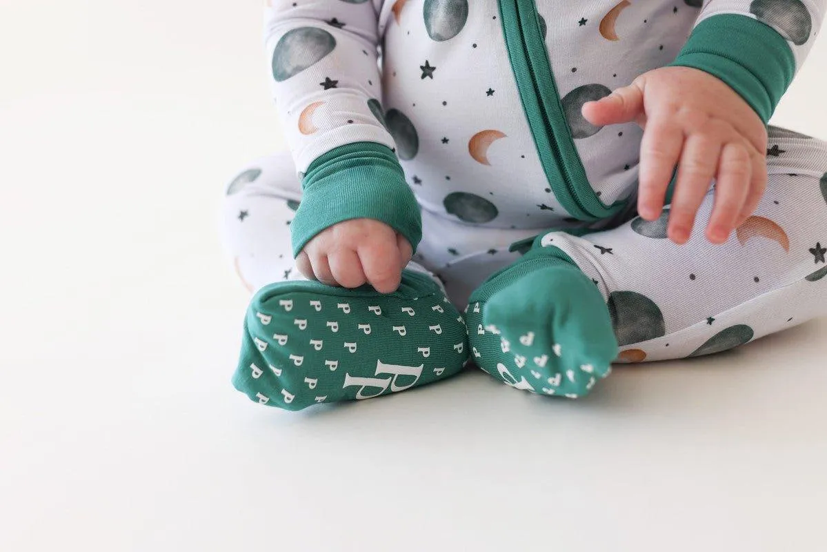 Bamboo Convertible Footie Romper - Roux