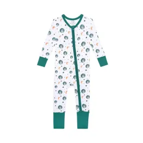 Bamboo Convertible Footie Romper - Roux
