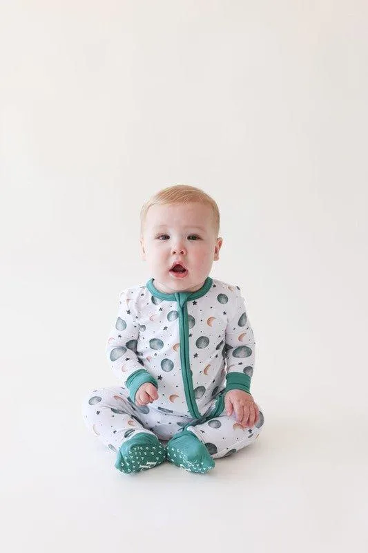 Bamboo Convertible Footie Romper - Roux