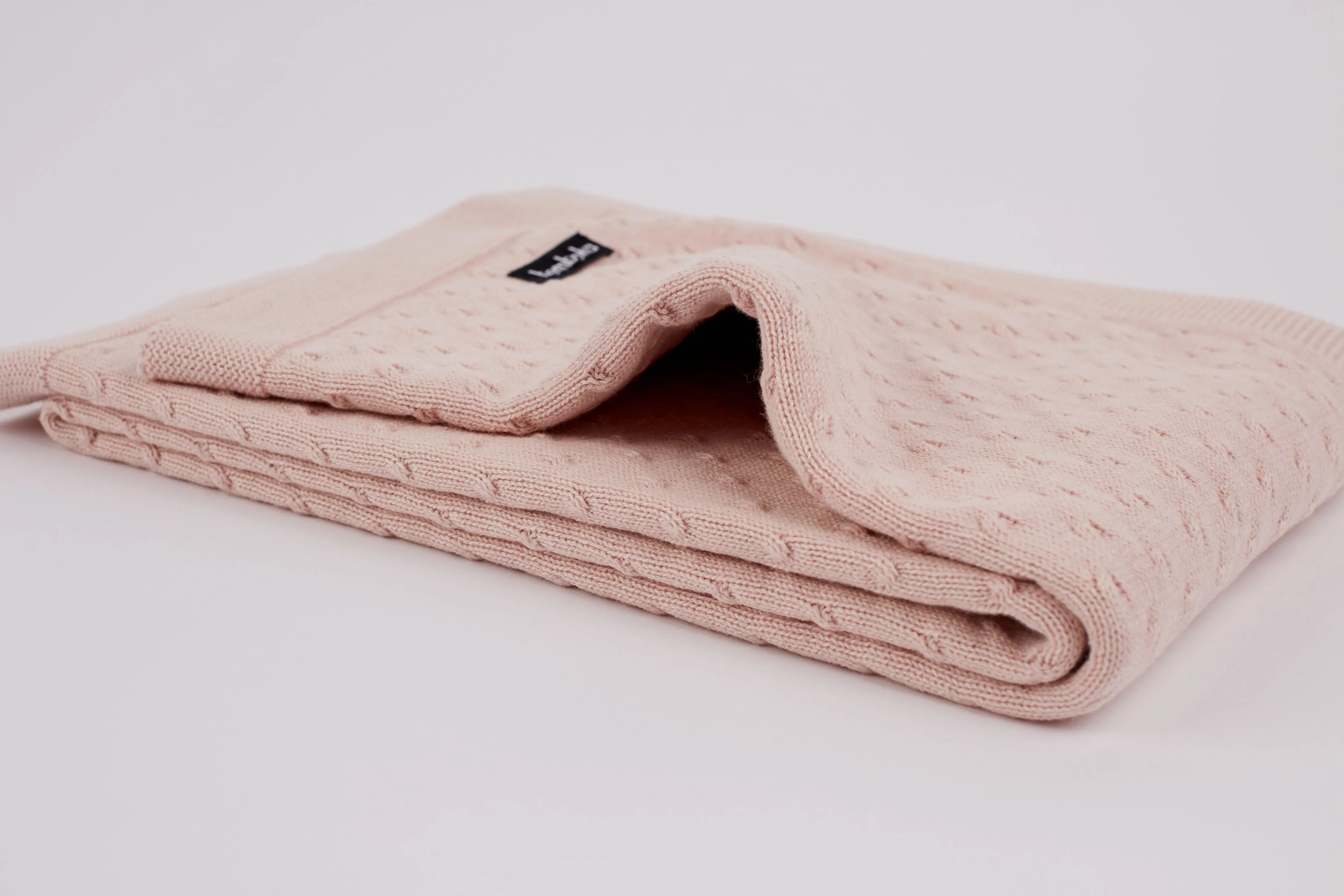 Bemboka Knot Cotton Baby Cot Blankets