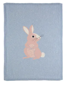 Bizzi Growin Baby Blanket Cotton Tail Bunny
