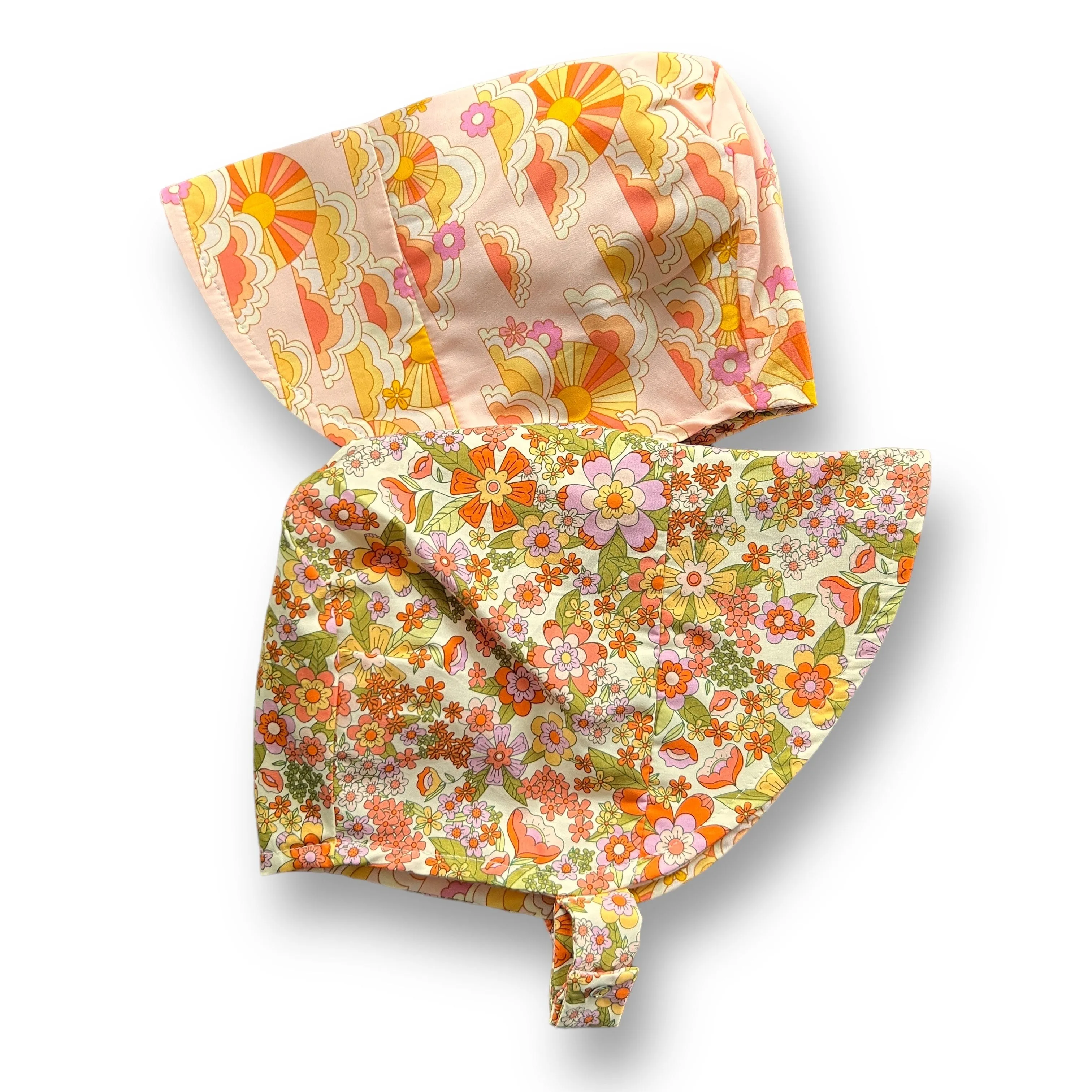Bonnet in Retro Rainbows