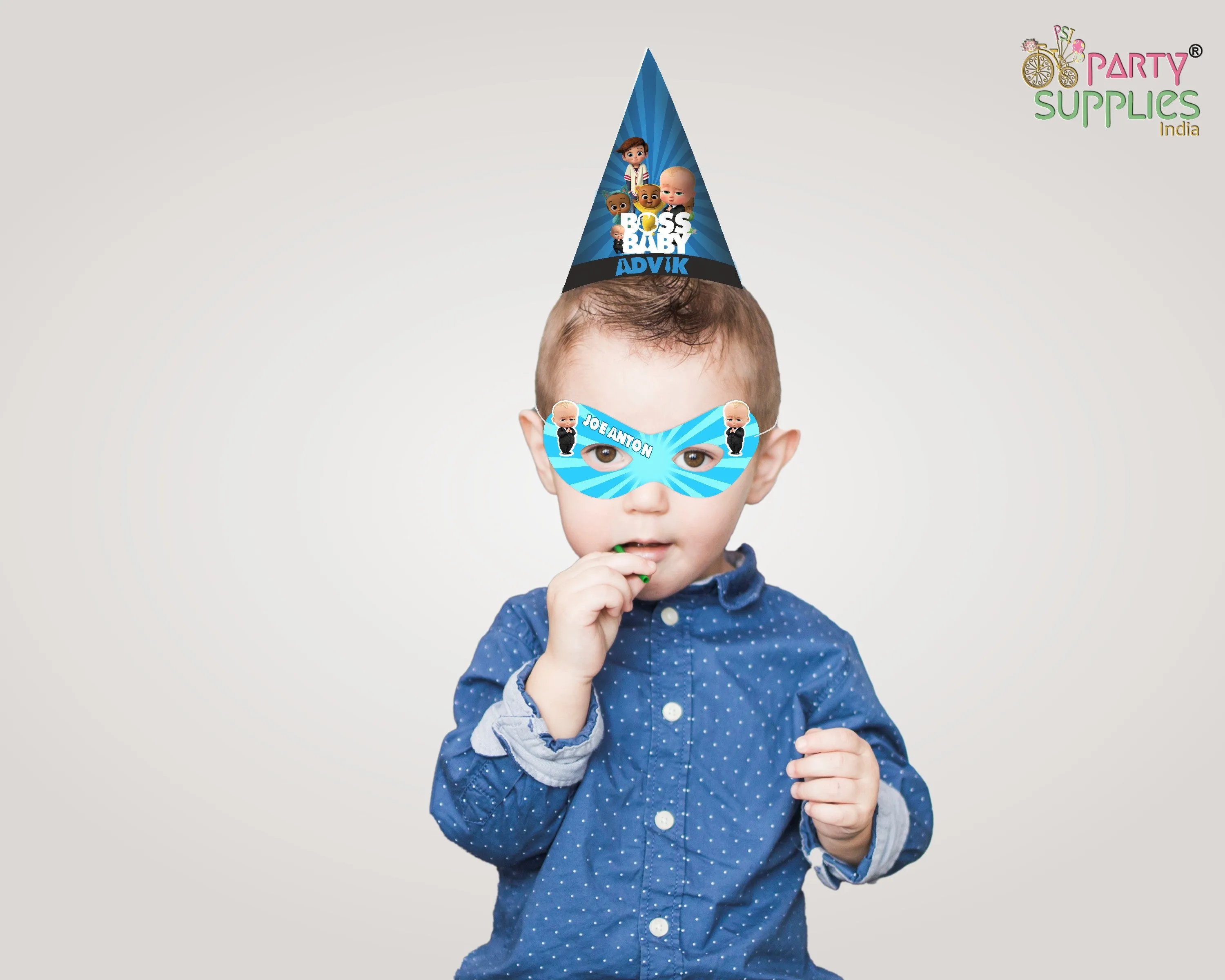 Boss Baby Theme Eye Mask