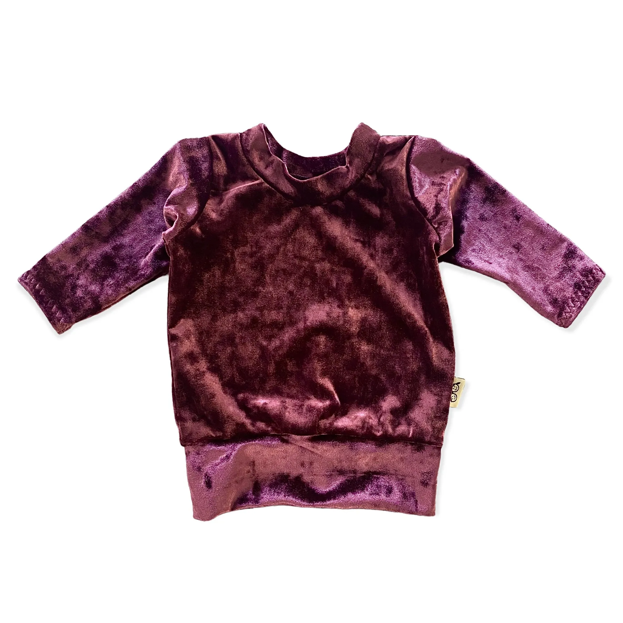 Burgundy Velvet Lounge Top