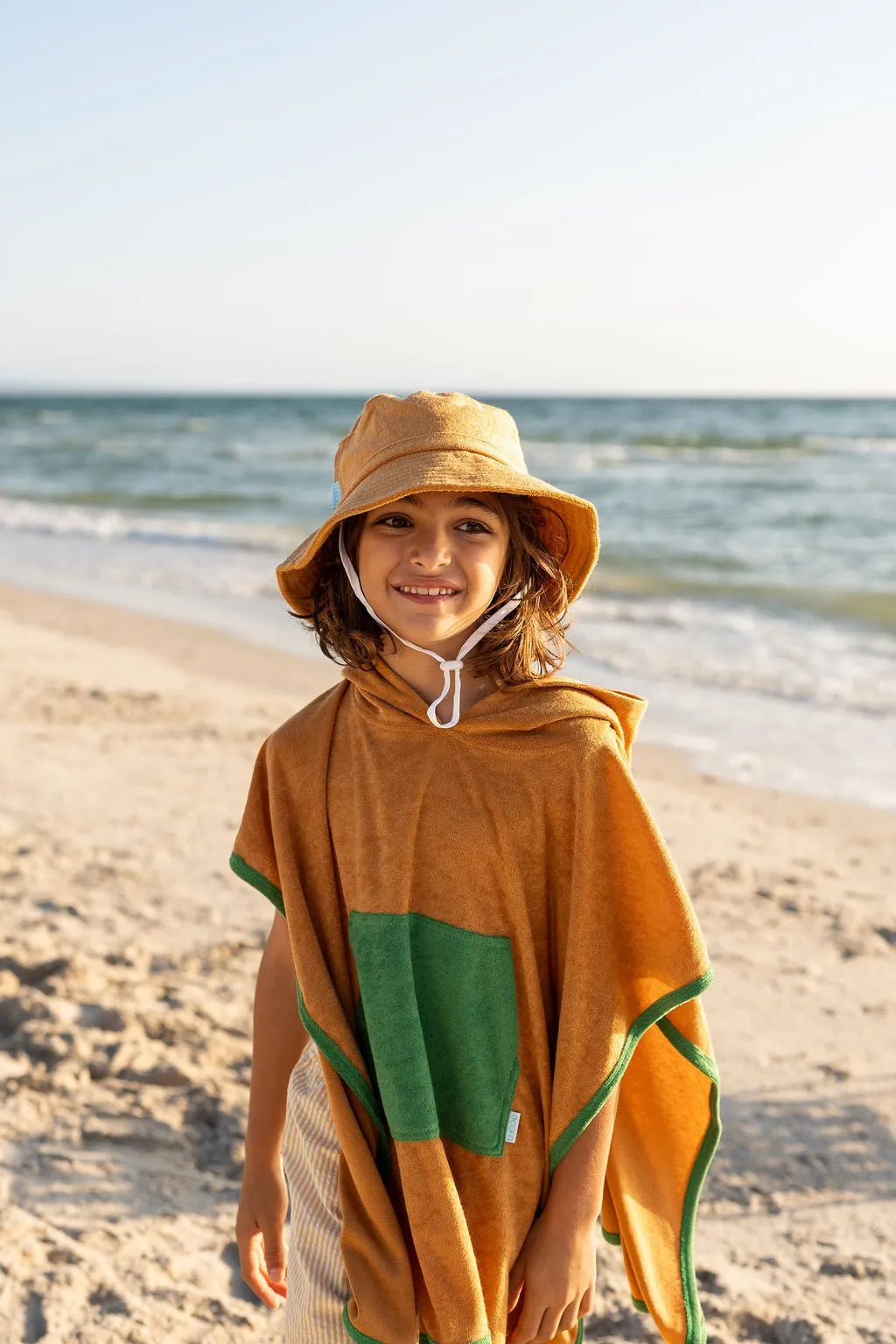 Caramel Terry Towelling Bucket Hat