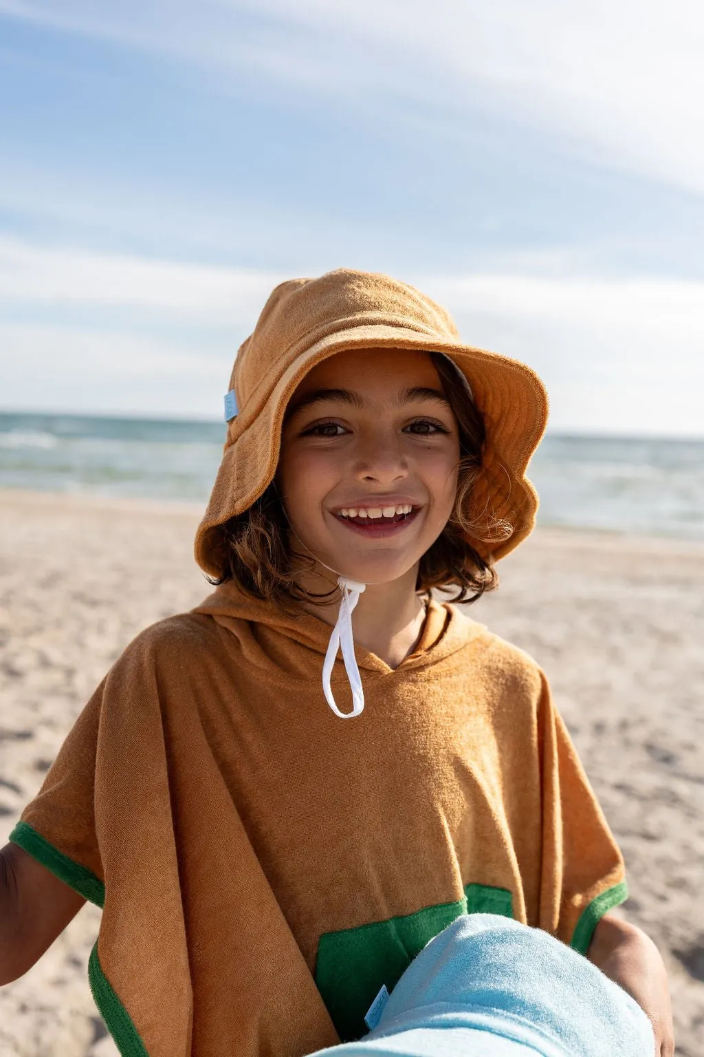 Caramel Terry Towelling Bucket Hat