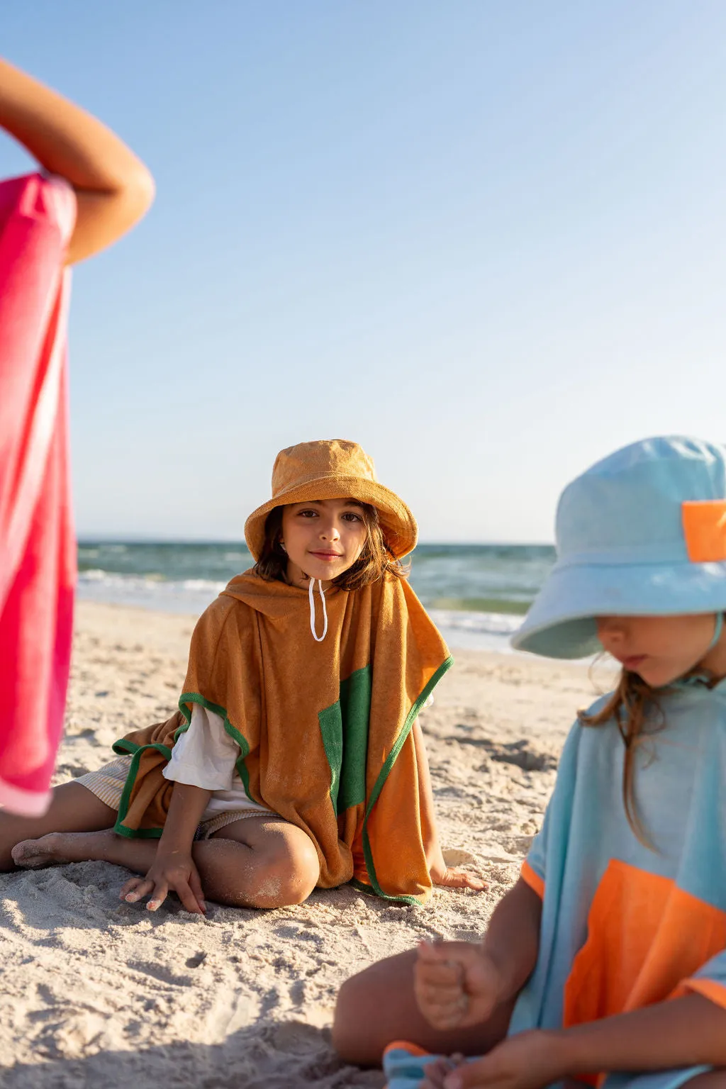 Caramel Terry Towelling Bucket Hat