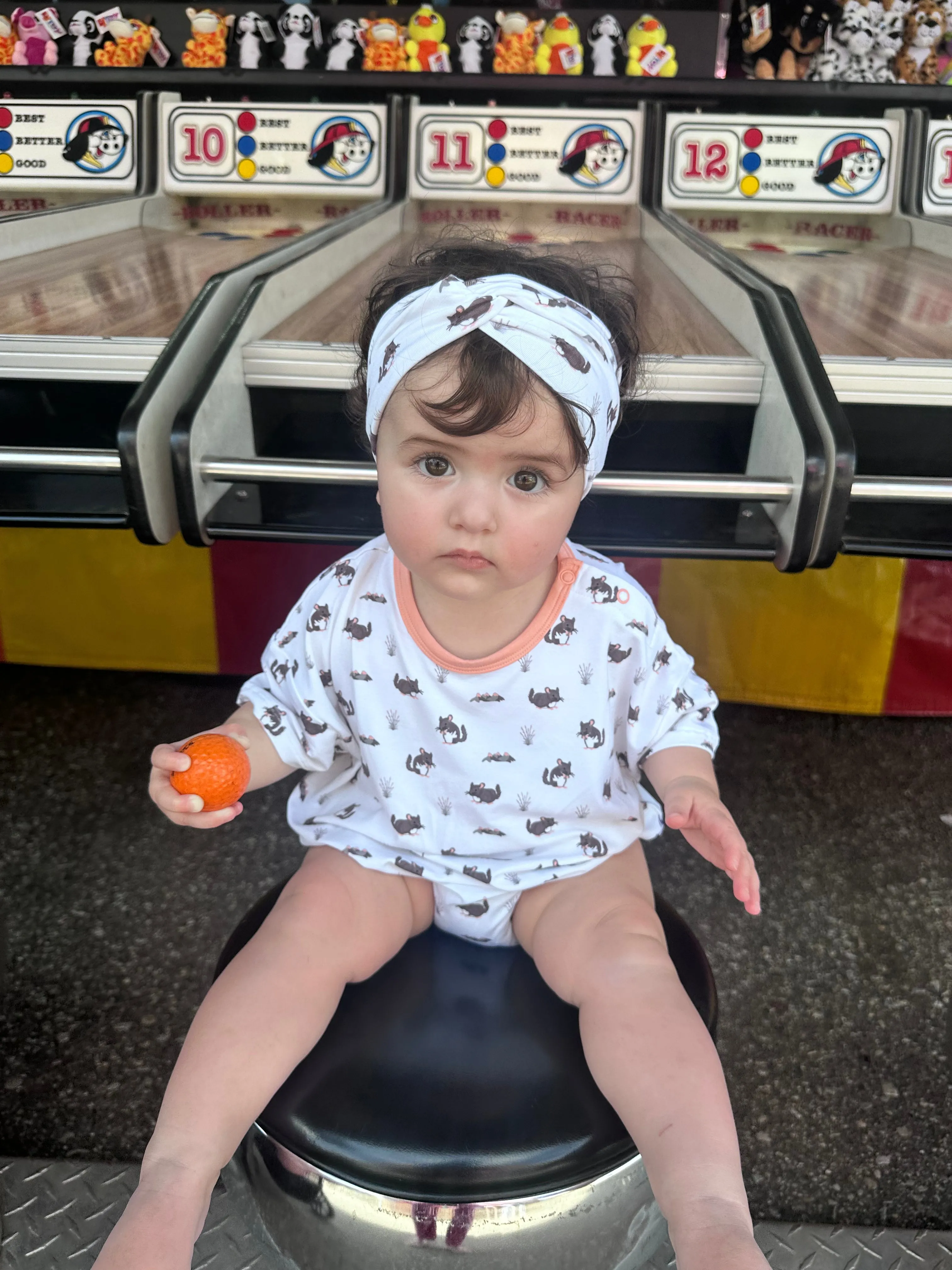 Chinchilla | Short Sleeve Bubble Romper