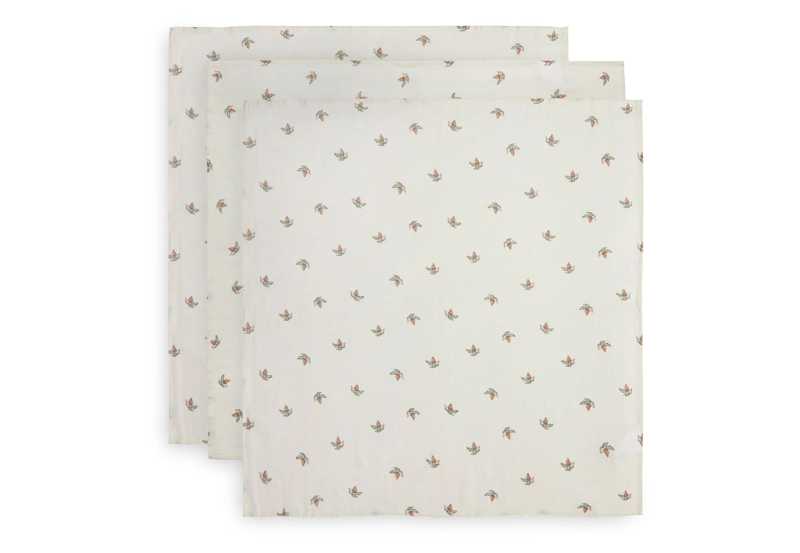 Cloth Muslin 70x70cm - Rosehip - 3 Pack