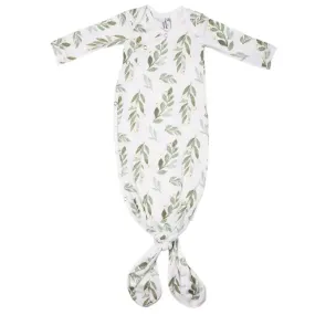 Copper Pearl Knotted Gown - Fern