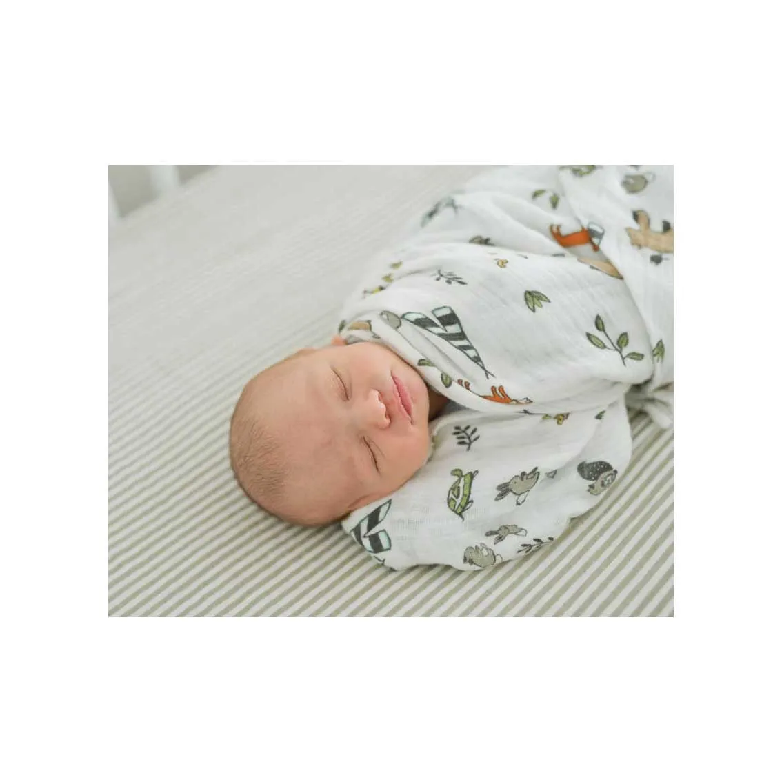 Cotton Muslin Swaddle – Forest Friends