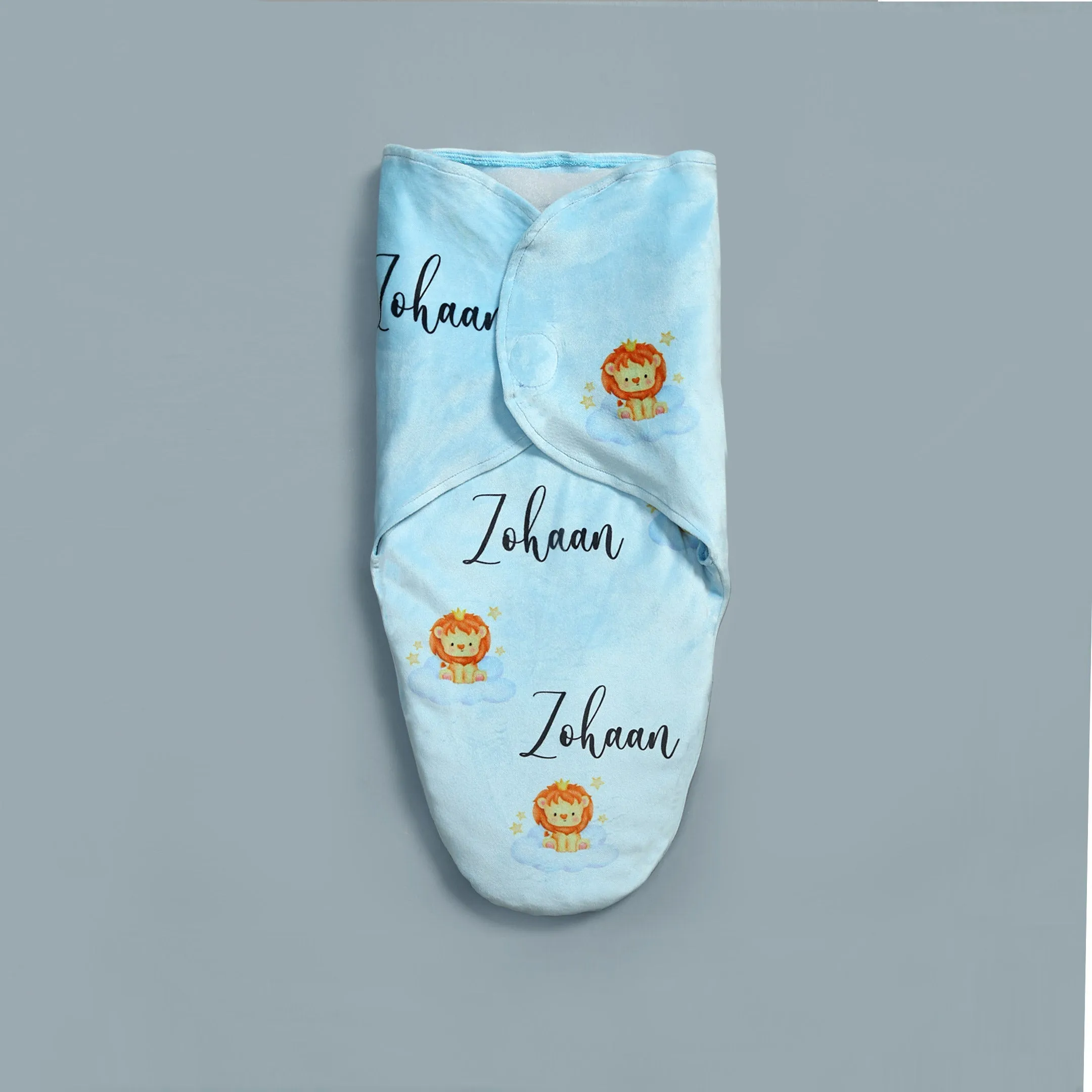 Customized Fleece Printed Baby Swaddle