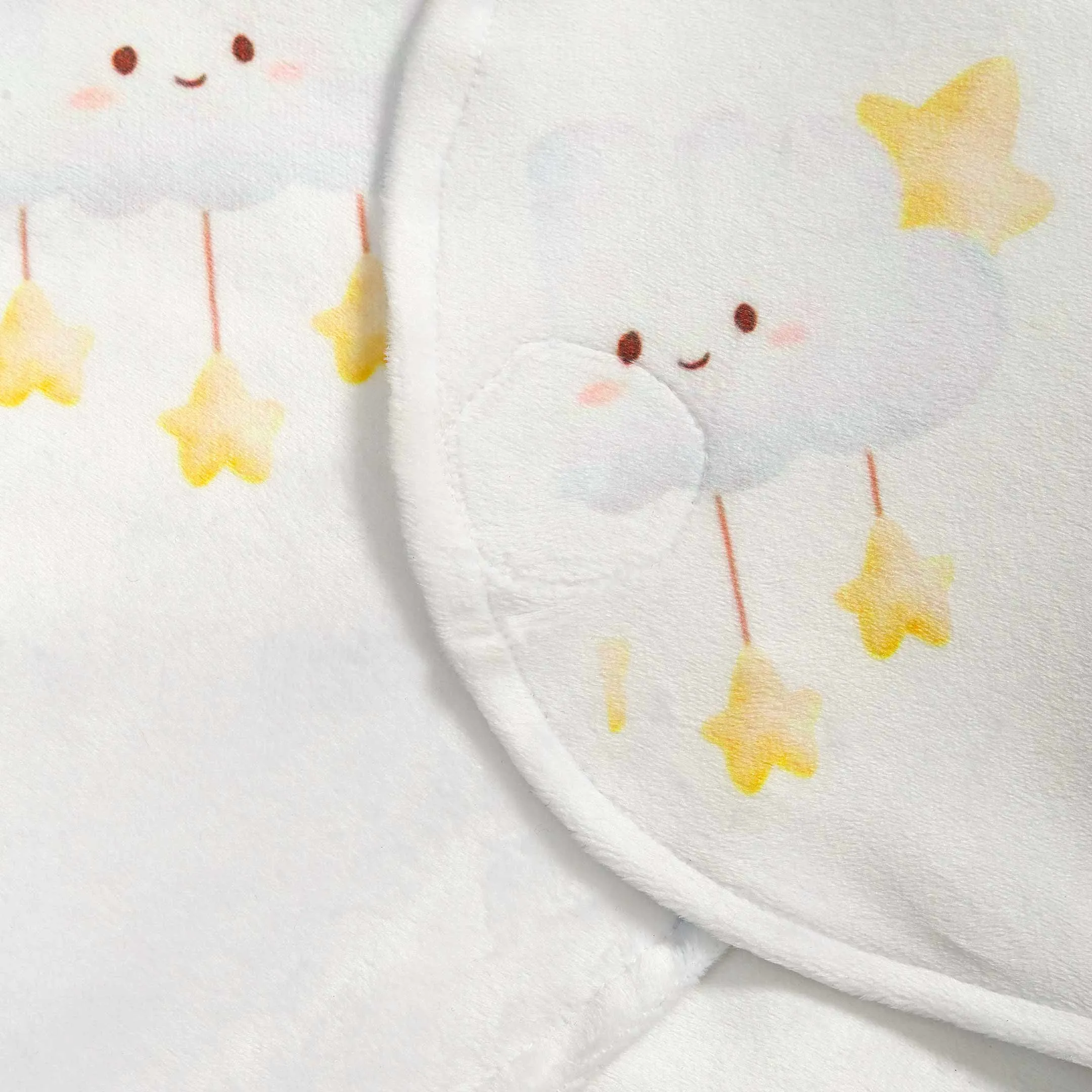 Customized Fleece Printed Baby Swaddle