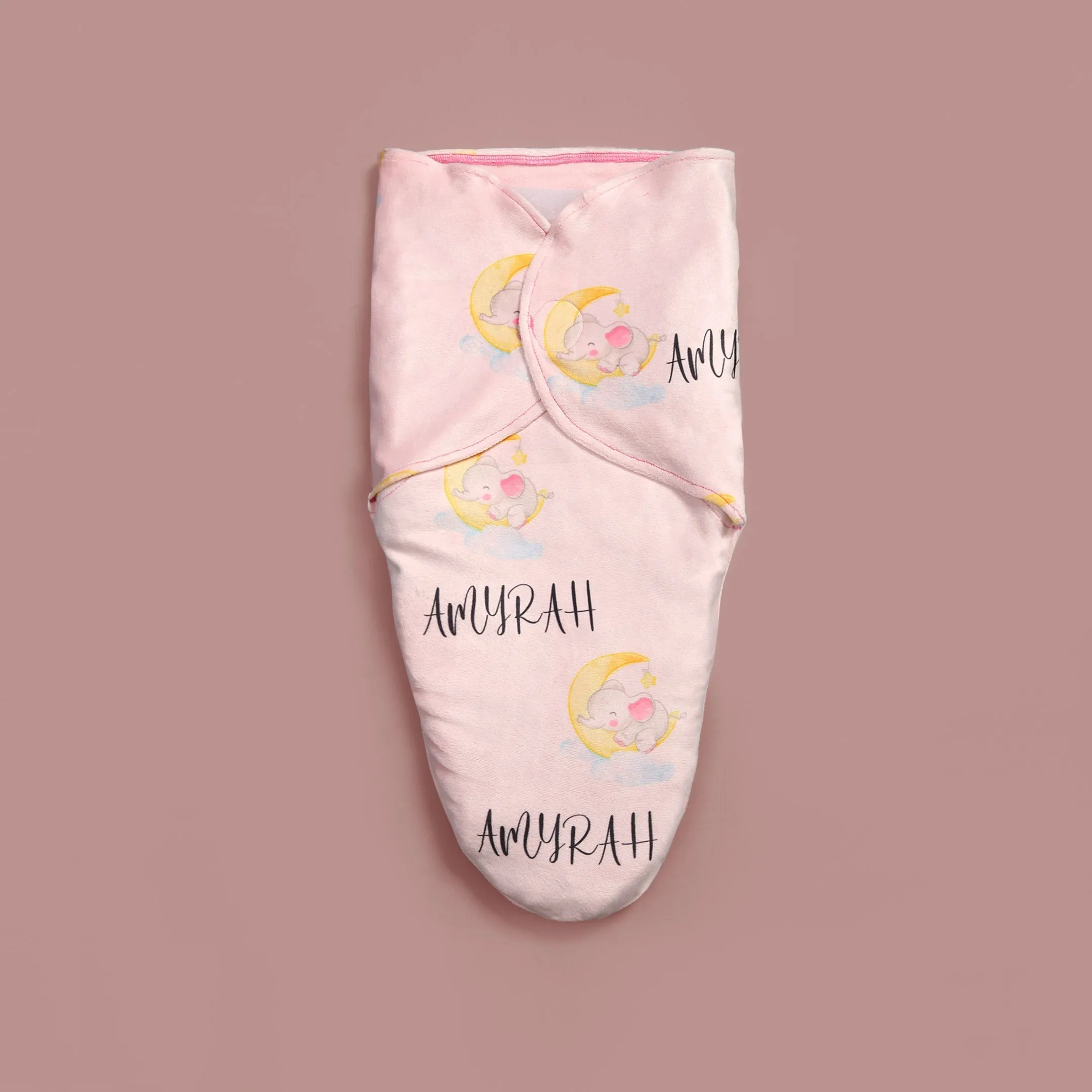 Customized Fleece Printed Baby Swaddle