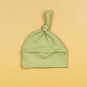Dusty Mint Knot Hat