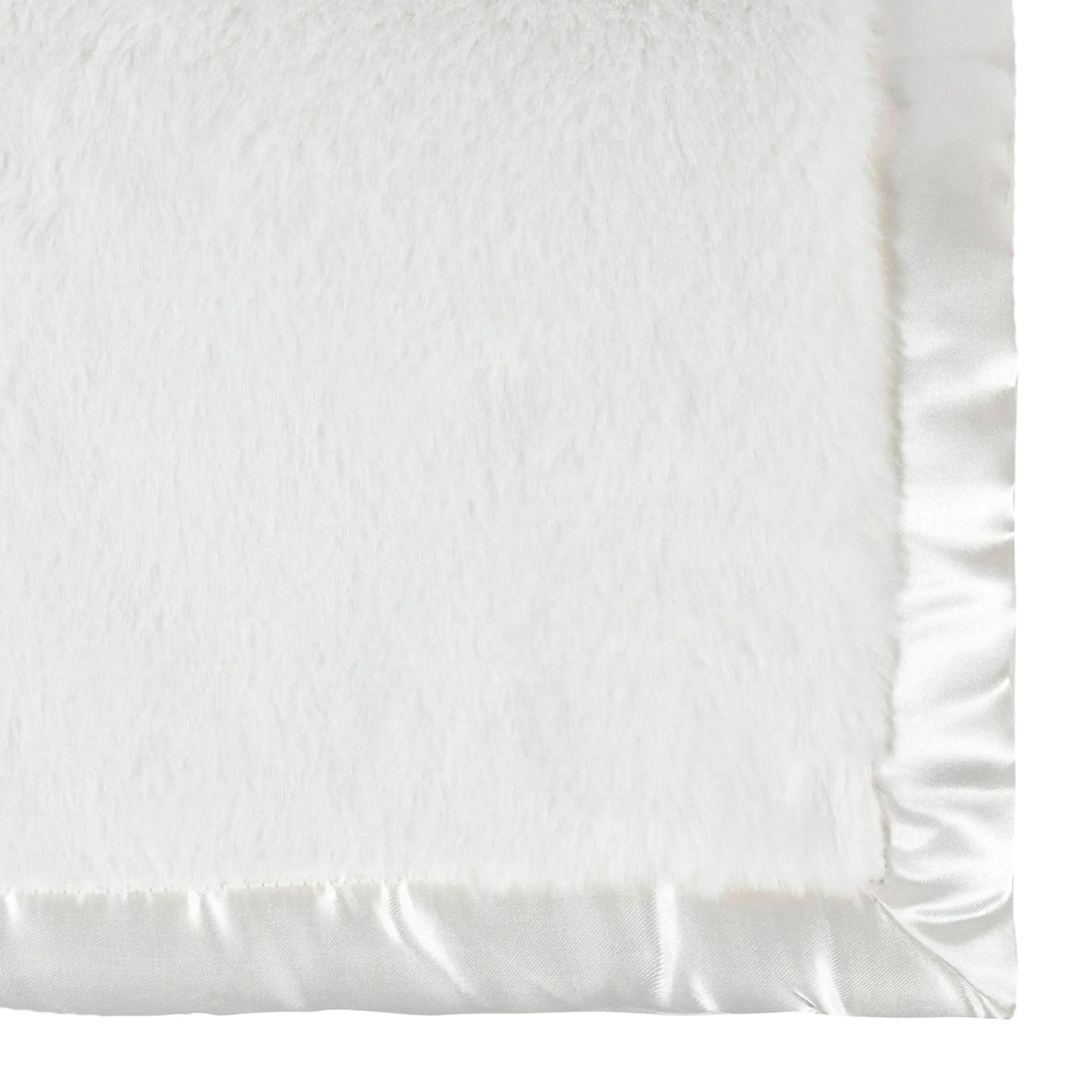 Embroidered Neutral Ivory Security Blanket
