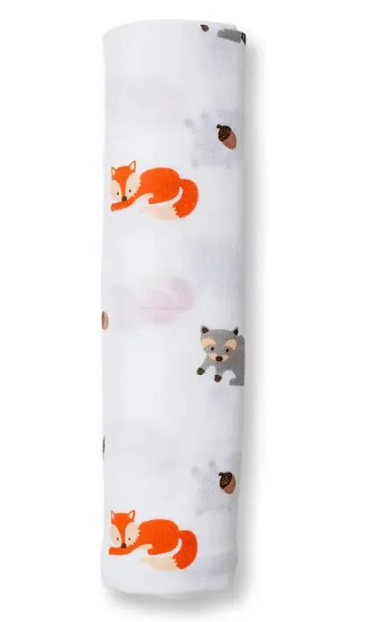 Forest Friends Swaddle Blanket